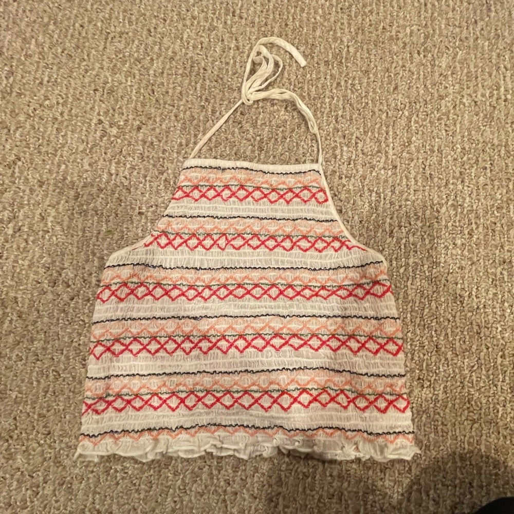 AMERICAN EAGLE HALTER TOP